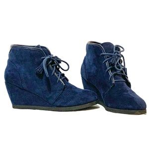 Madden Girl faux suede booties